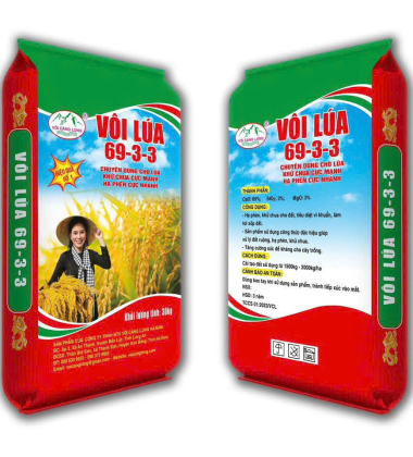 Bao ghép màng OPP đựng bột vôi