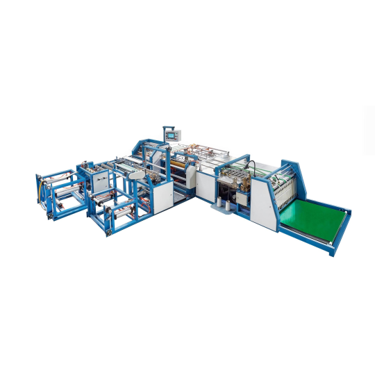 Máy cắt may tự động lồng túi PE